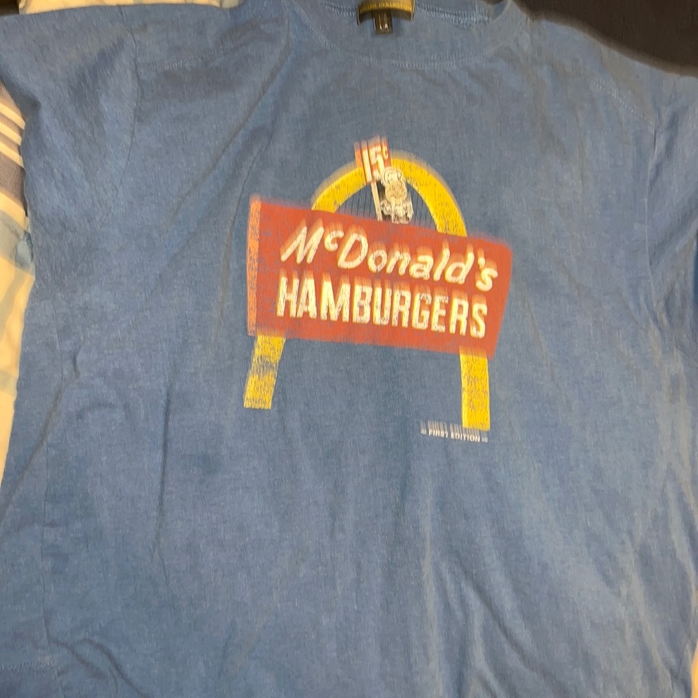 Mcdonald’s employee shirt